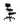 A black ergonomic office chair with a contoured seat, adjustable backrest, and a matching footrest, shown on a plain white background.