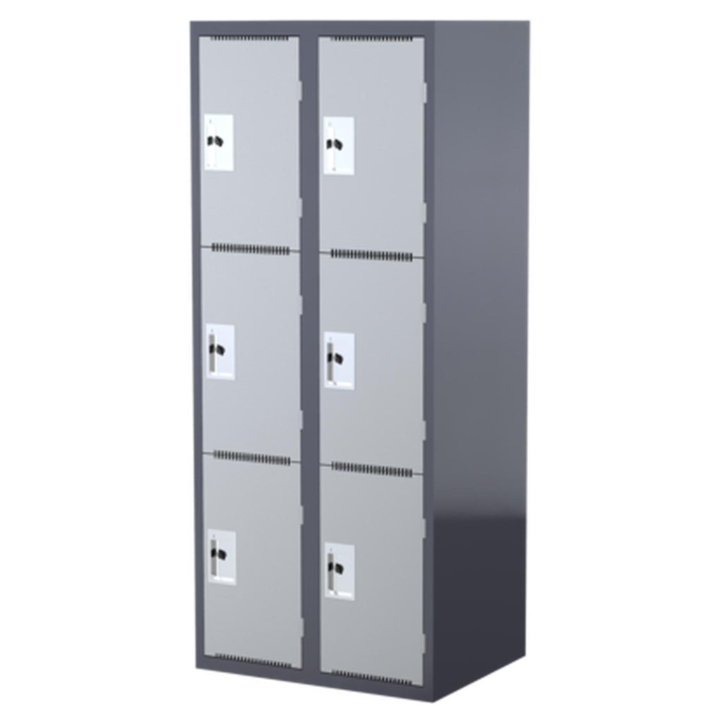 STEELCO Heavy Duty 3 Door Locker