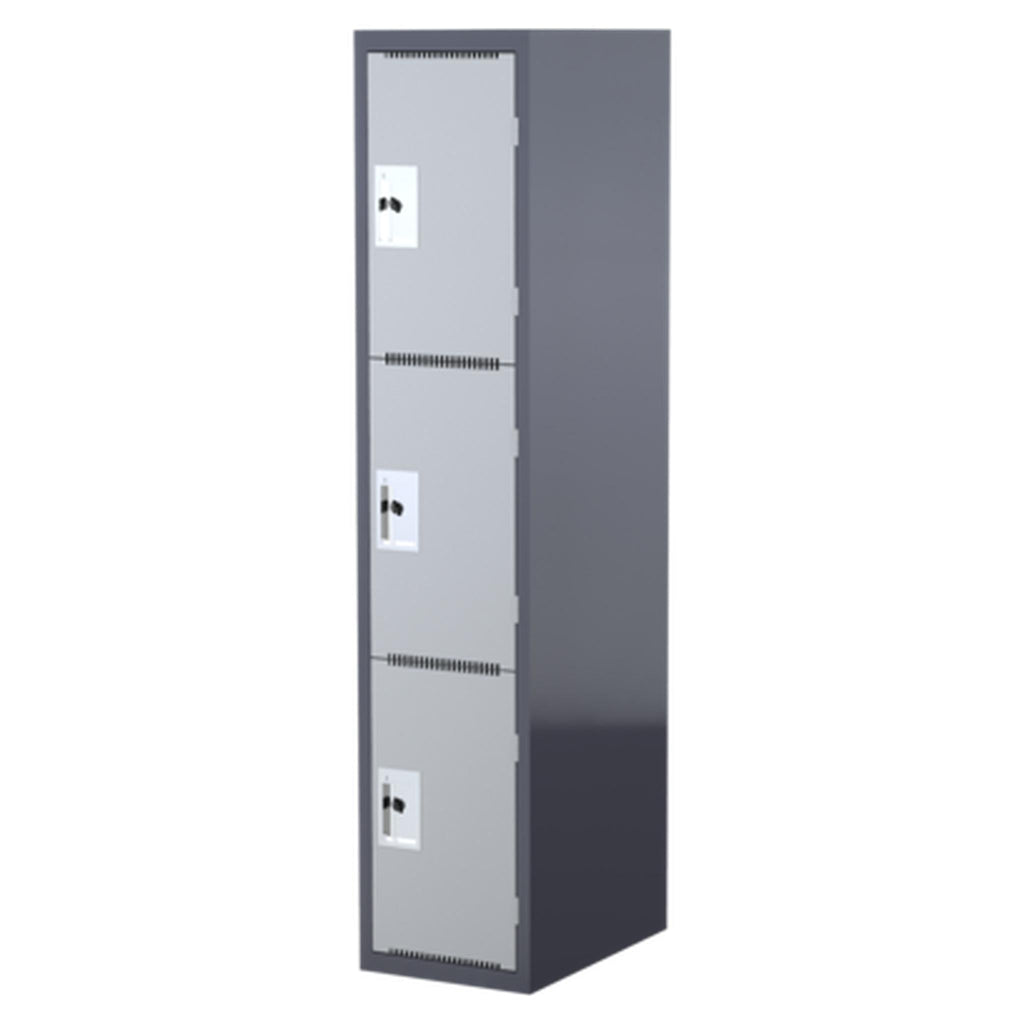 STEELCO Heavy Duty 3 Door Locker