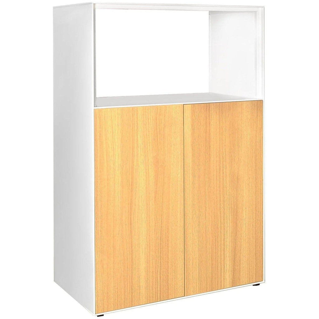 2 Tier 1200mmH 1 Open Shelf