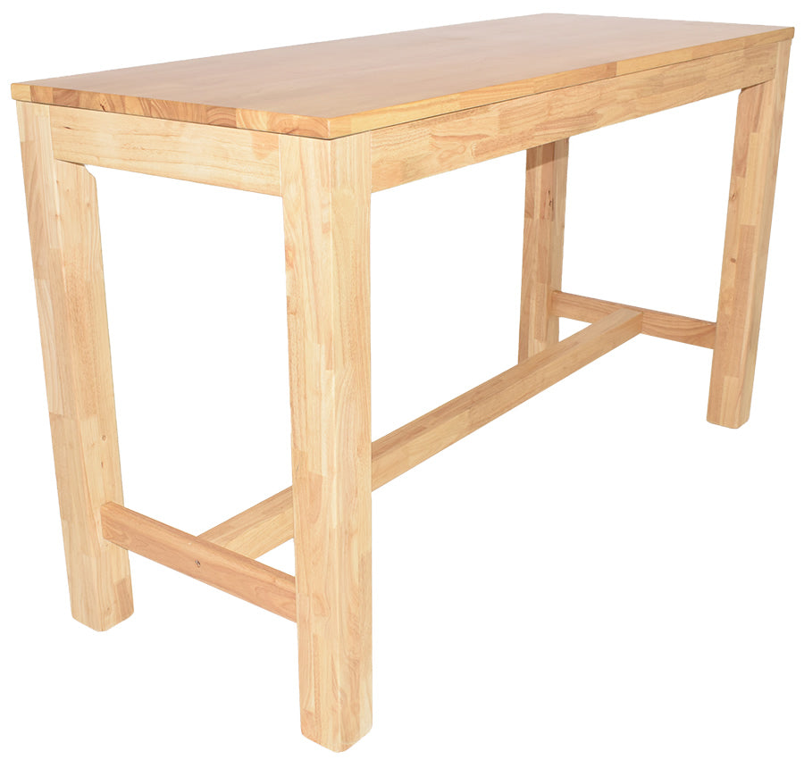 Chunk Block Table Chunk Timber Bar Table - 1800mm - Natural – Furniture At Work