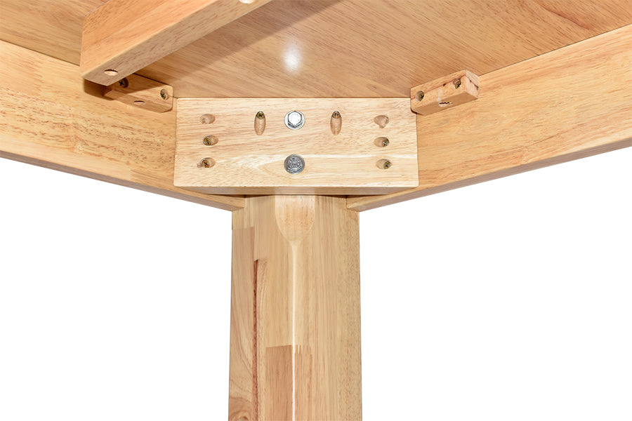 Chunk Block Table Chunk Timber Bar Table 1800Mm Natural – Furniture At Work