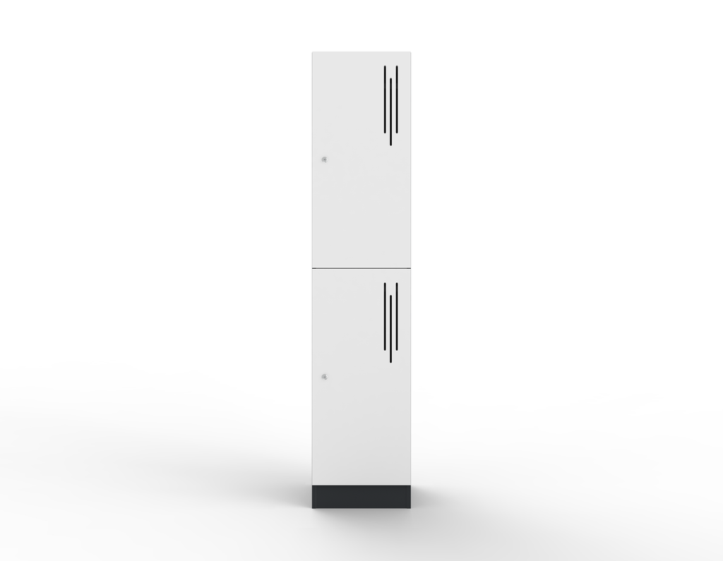 2 Door Laminate Locker 1850H x 400W x 500D