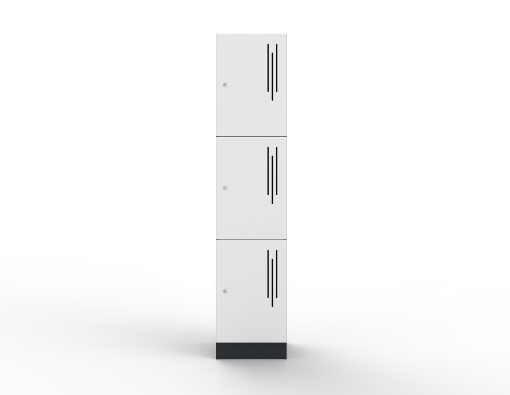 3 Door Laminate Locker 1850H x 400W x 500D