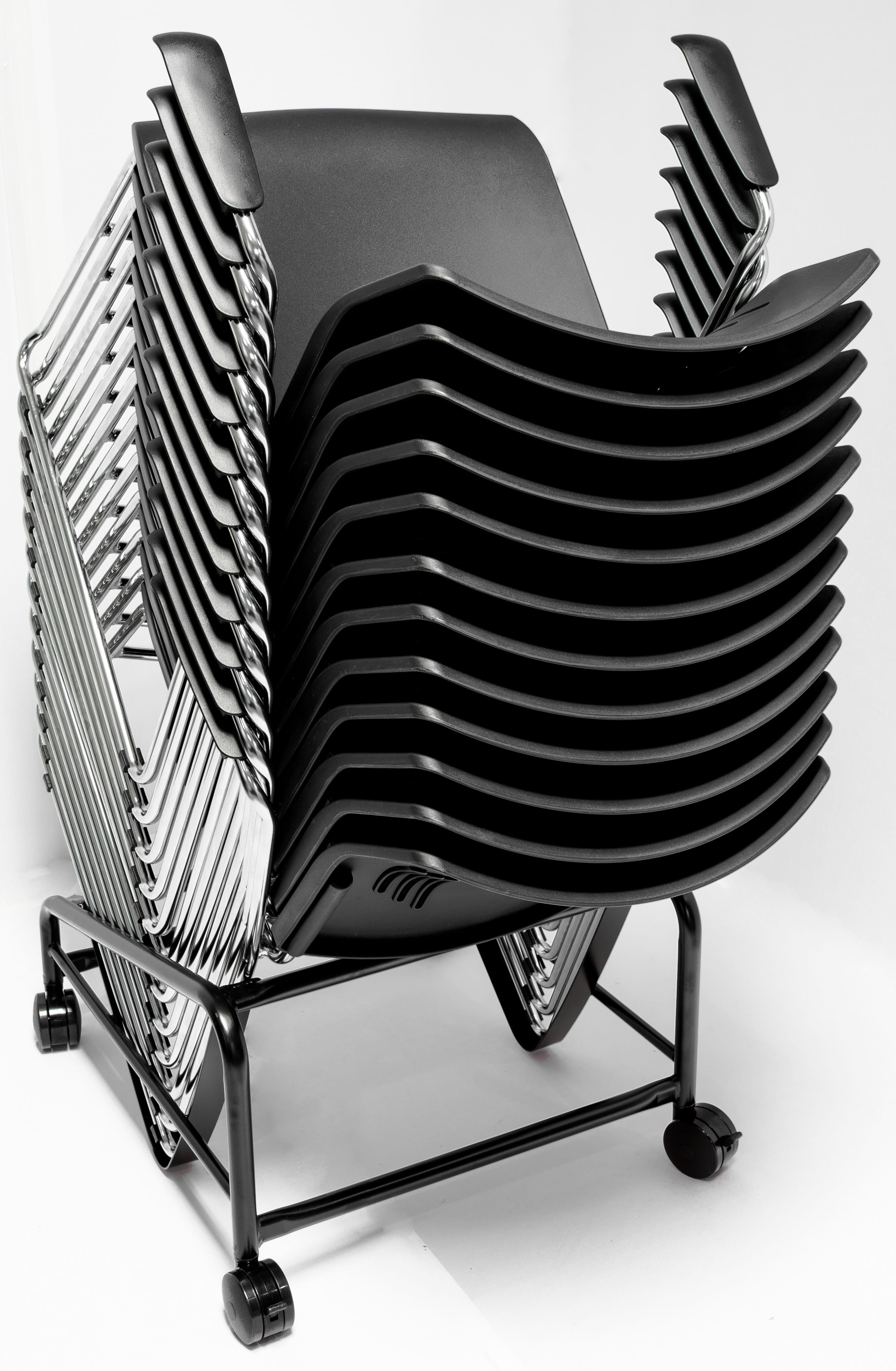 ACE Chair Plastic 830H x 540W x 570D Black
