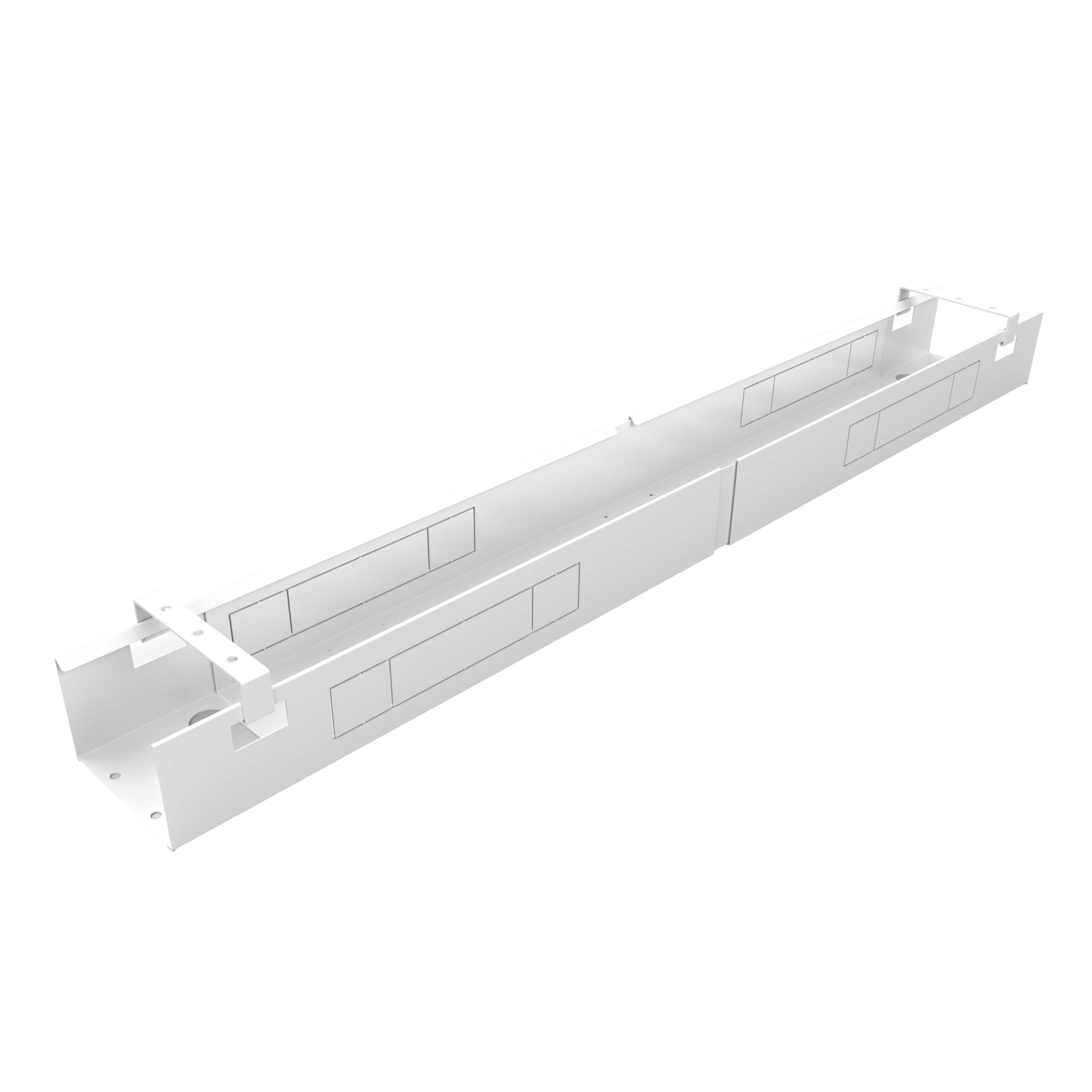 Telescopic Desk Mount Cable Tray