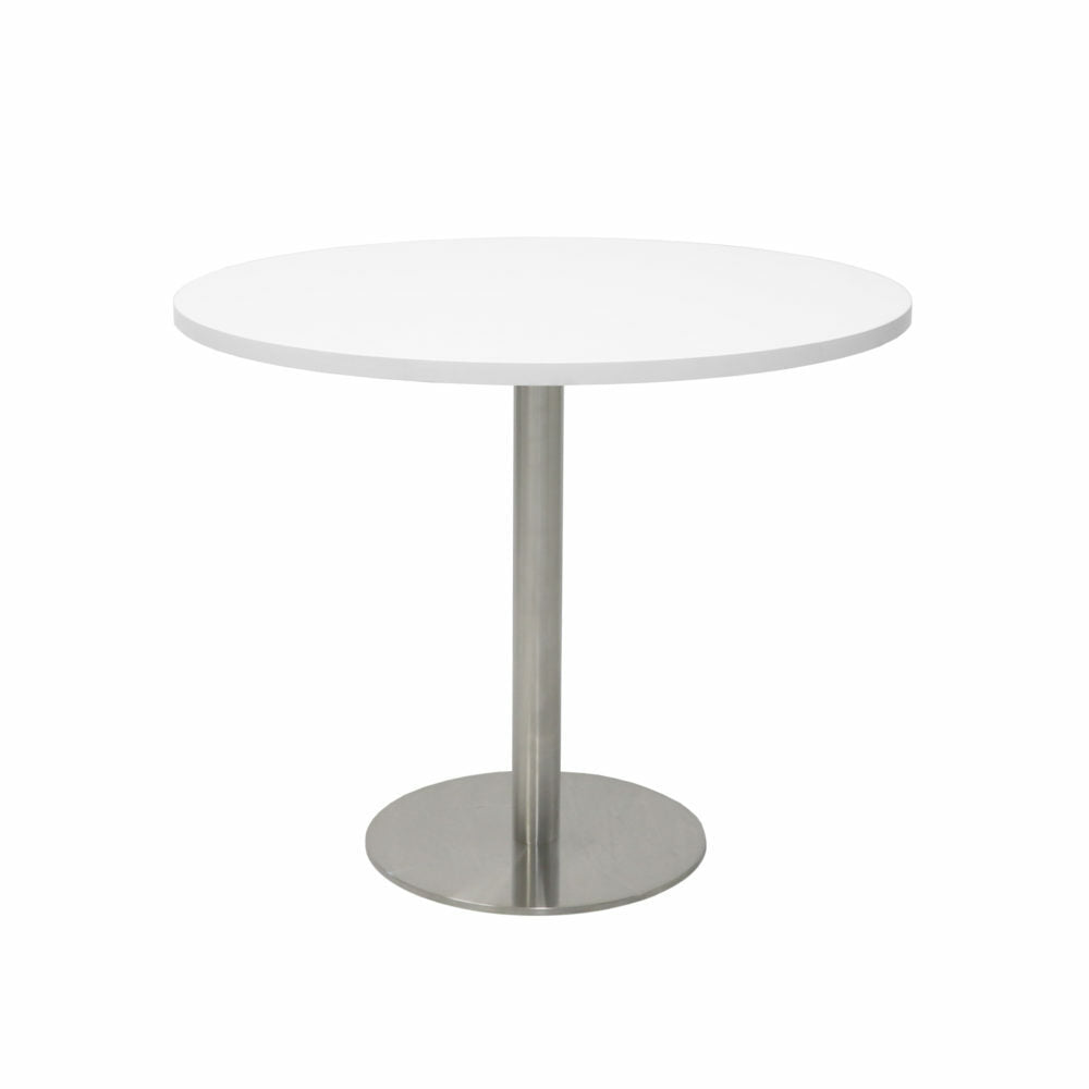 Rapid 900mm Round Stainless Steel Disc Base Table