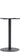 Danube Black Disc Coffee Table Base 400Mm (430Mmh)