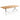 Novara Boardroom Table 2.4M Zebrano With Cable Tray