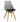 Virgo Cafe Brakout Chair Black With Grey Seat Pad