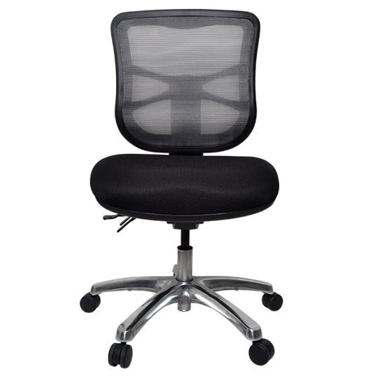 Buro Metro Ergonomic Office Chair No Arms Black Base – Furniture